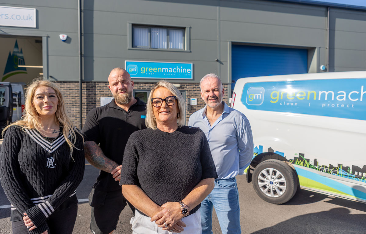 Green Machine Cleaning franchise opportunity